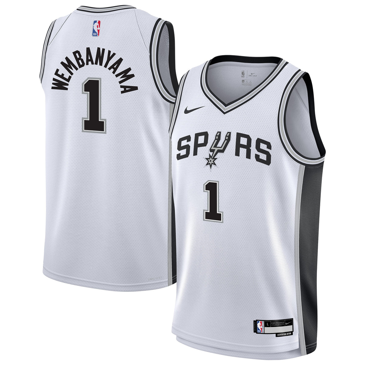 Victor Wembanyama San Antonio Spurs Swingman Association Jersey - Youth