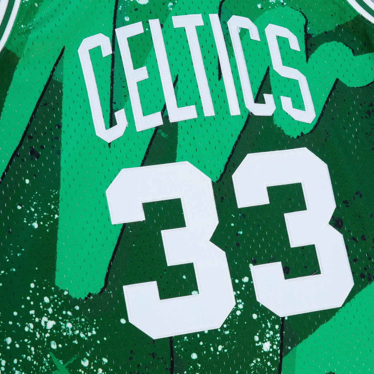 Larry Bird Boston Celtics 1985 Hyper Hoops Swingman Jersey - Green