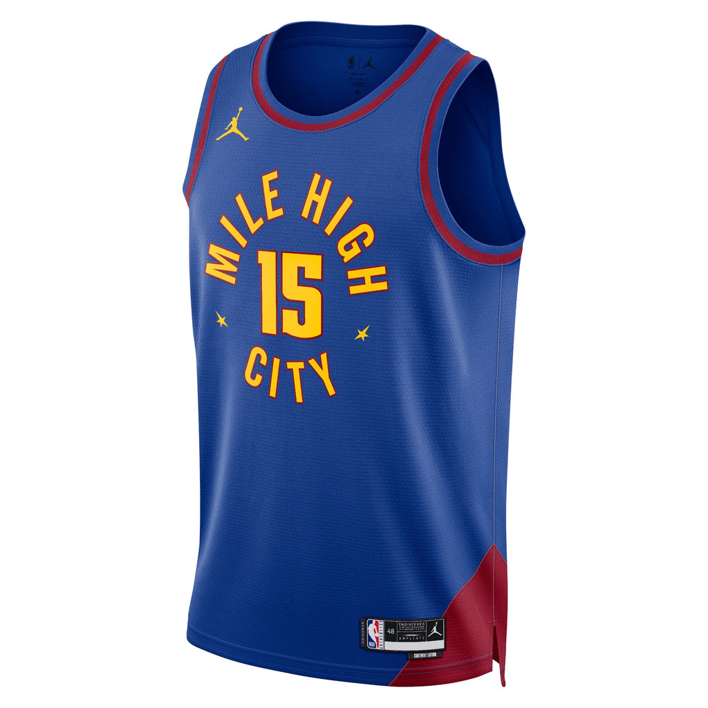 Nikola Jokić Denver Nuggets Statement Edition Swingman Jersey - Blue - Unisex
