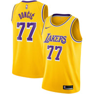 Luka Dončić Los Angeles Lakers Icon Edition Swingman Jersey - Gold - Youth - S (8)
