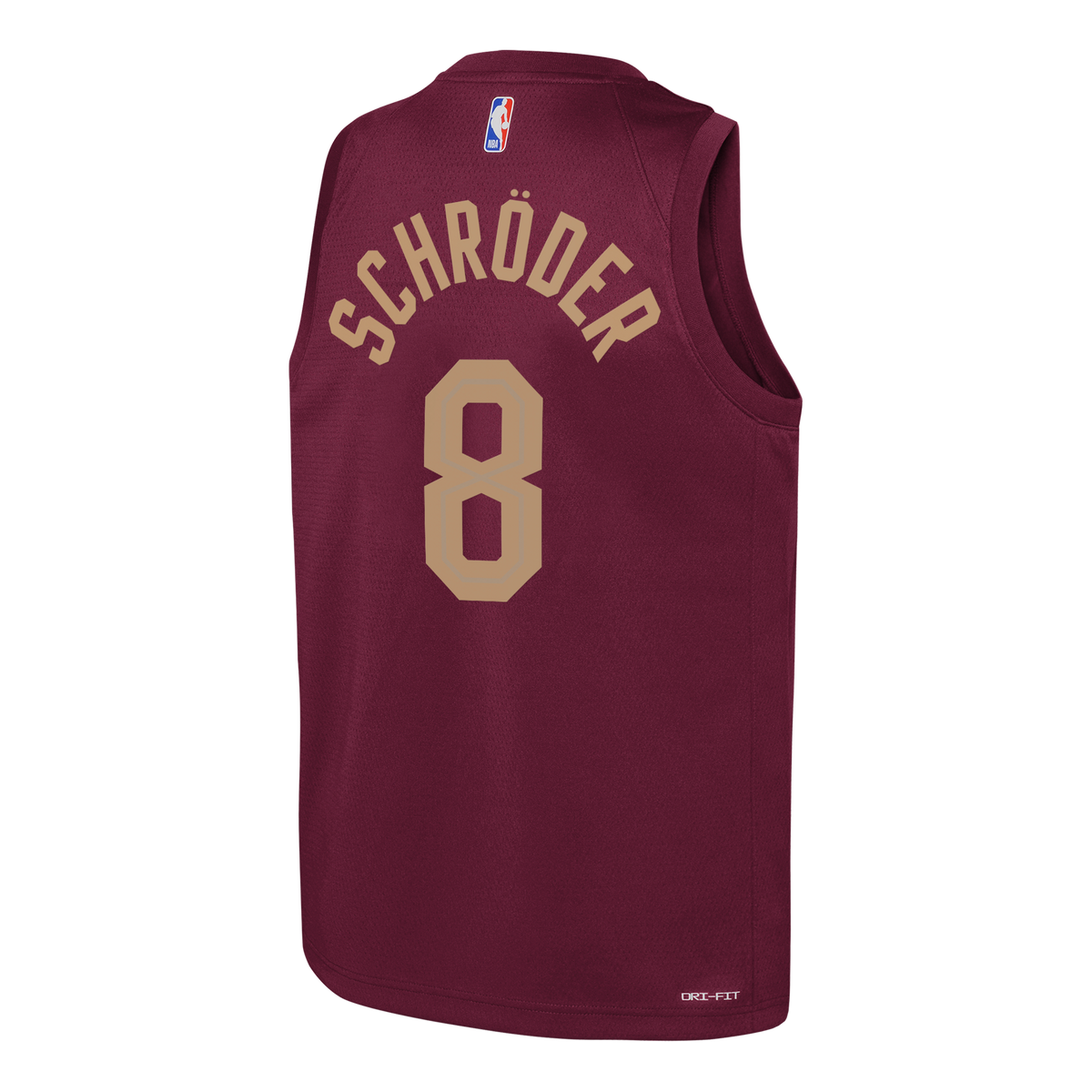 Dennis Schröder Cleveland Cavaliers Icon Edition Swingman Jersey - Wine - Youth