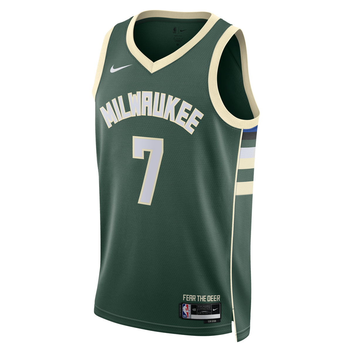 Kevin Porter Jr. Milwaukee Bucks Icon Edition Swingman Jersey - Hunter Green - Unisex